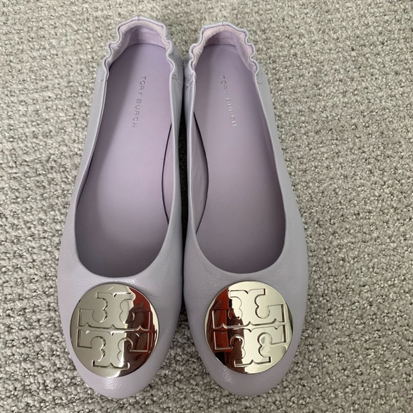 Tory Burch Lavender Ballet Flats Size 6.5 - Picture 4 of 5